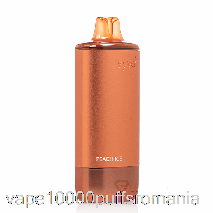 Vape Romania Vyve 10000 Gheata De Piersici De Unica Folosinta